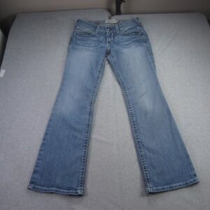 Ariat REAL Jeans Womens 30s Blue Wash Bootcut Western Cowboy Denim